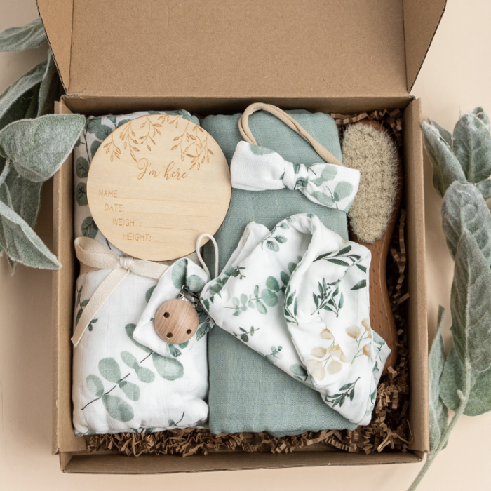 Deluxe Baby Gift Set - Eucalyptus