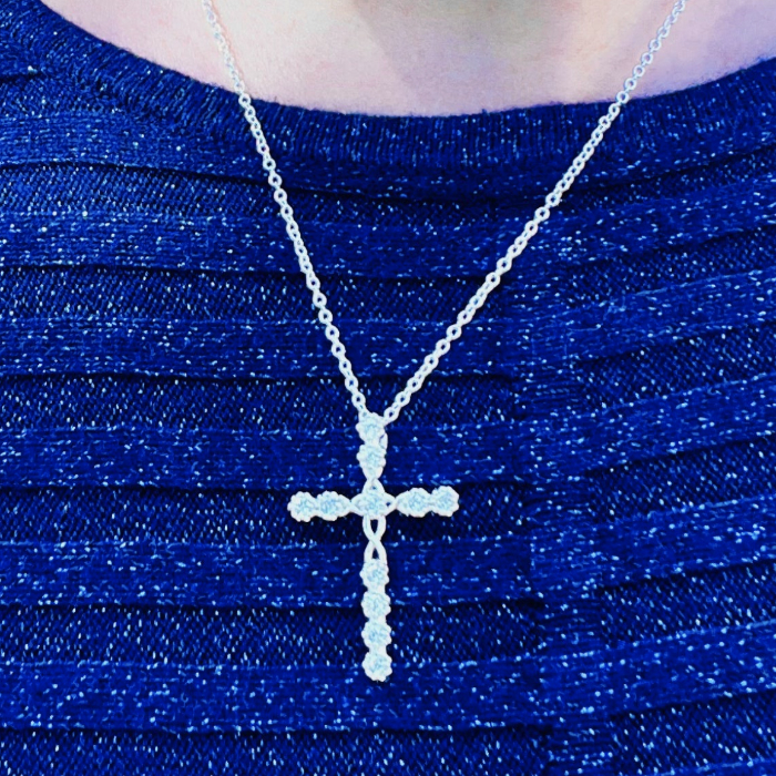 Intertwine Cross Pendent & Necklace